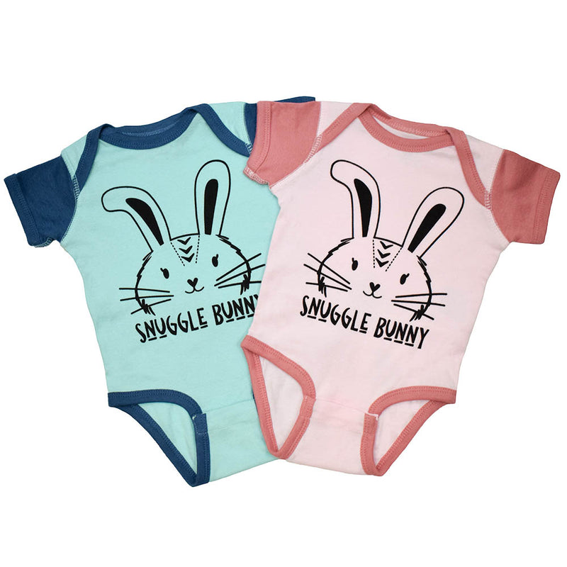 Bunny Onesie with Snuggle Bunny Graphic