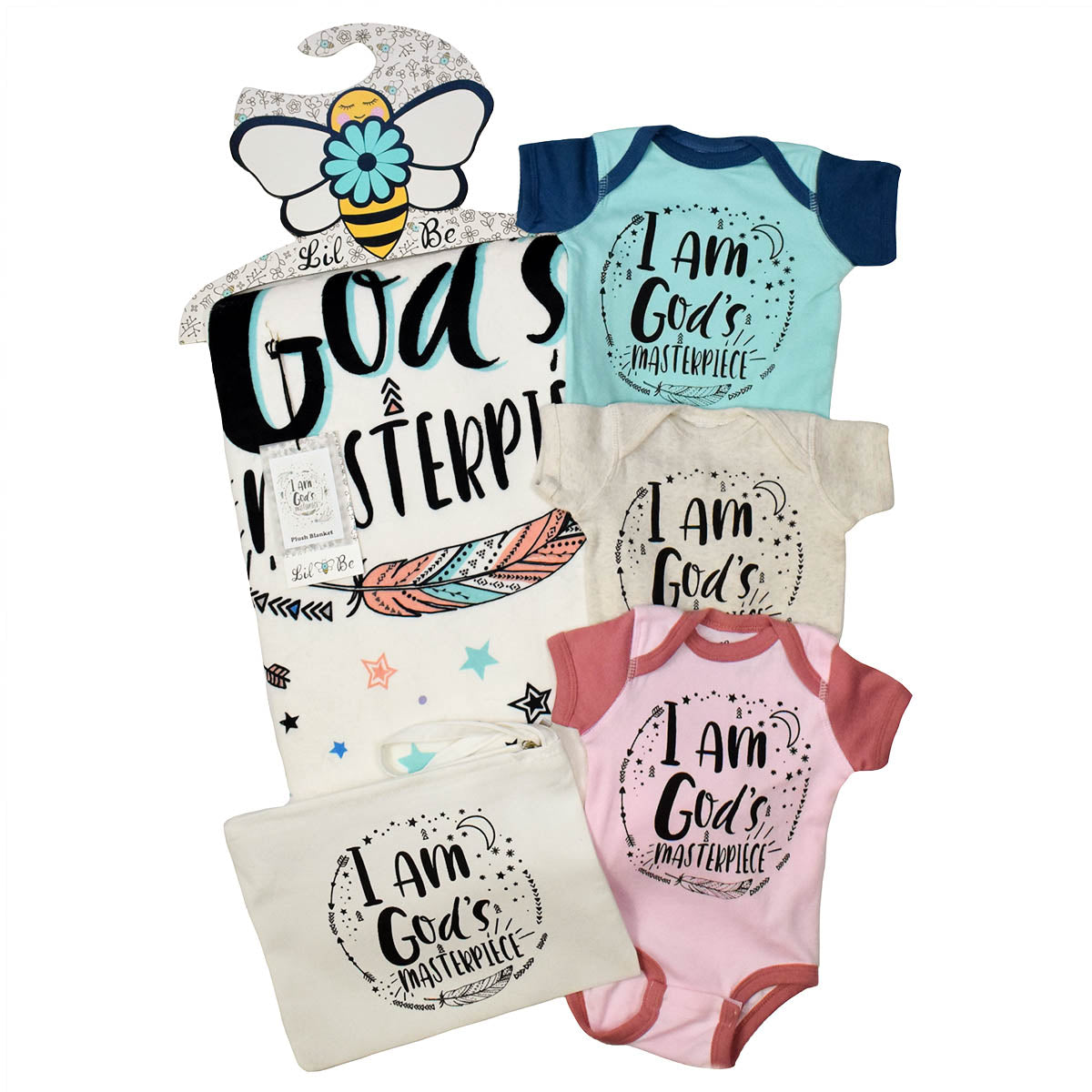 Lil Be Collection of God's Masterpiece baby essentials