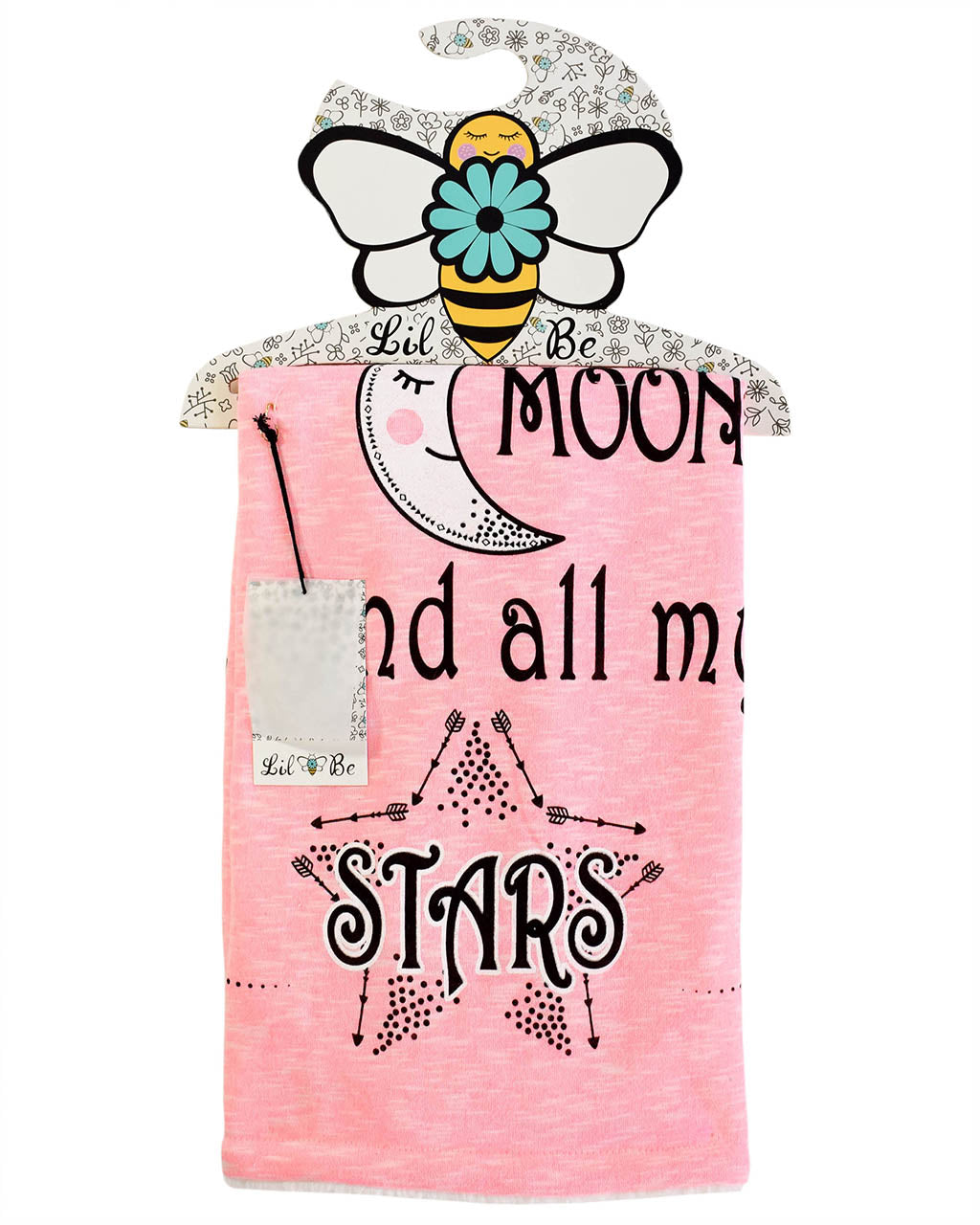 Sun Moon Star Cozy Baby Blanket in Lil Be Hanger 