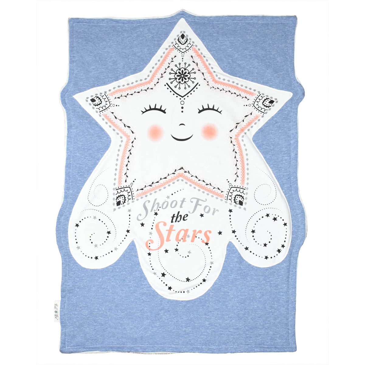 Skylar the Star Shaped Baby Blanket